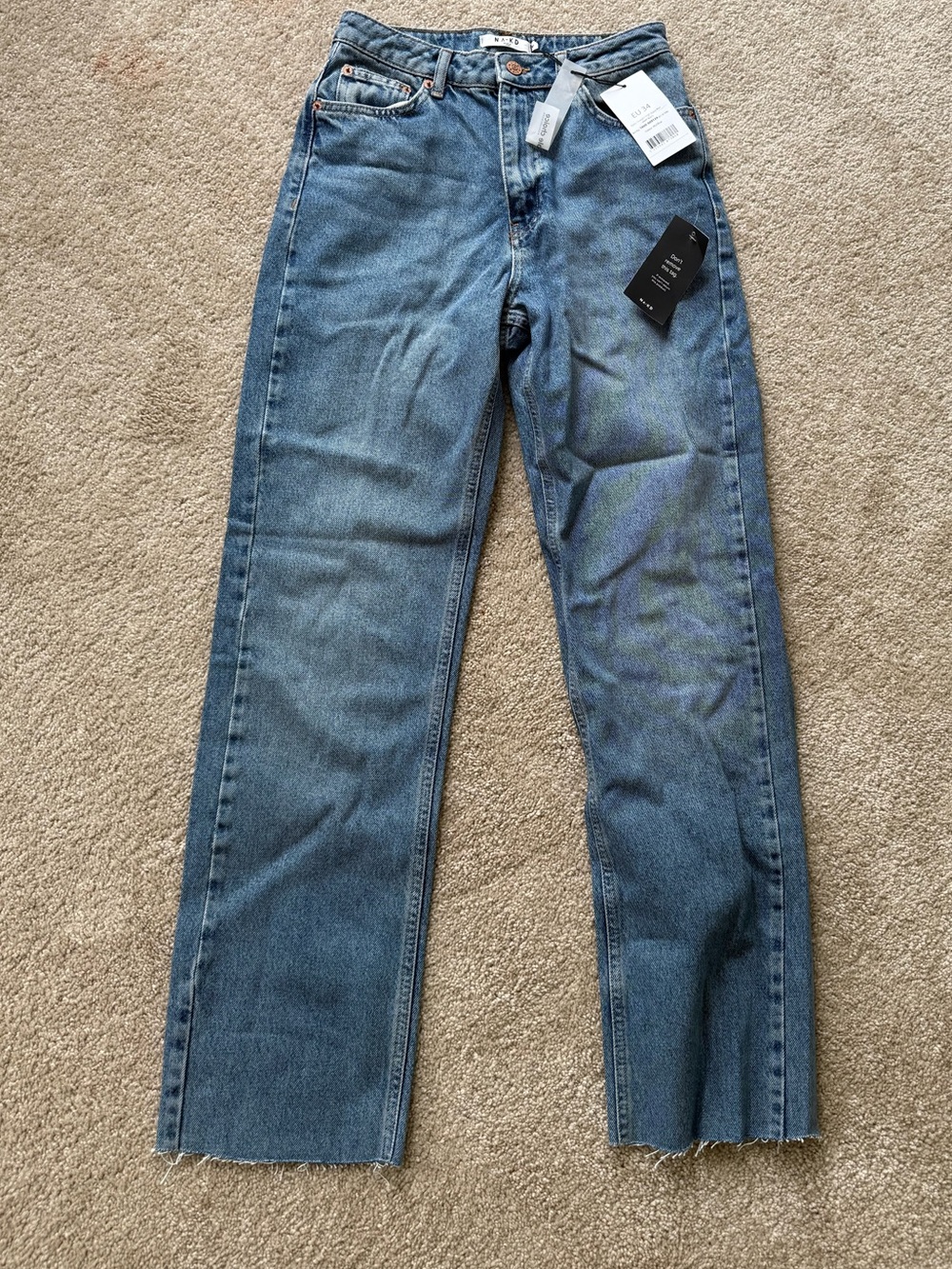 Classic Straight-Leg Women's Jeans in Blue
